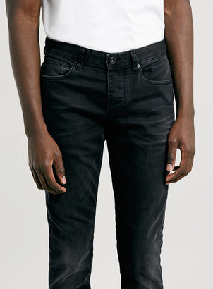 Topman Selected Homme Grey Skinny Fit Jeans