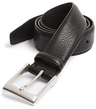 Allen Edmonds Pebbled Leather Belt