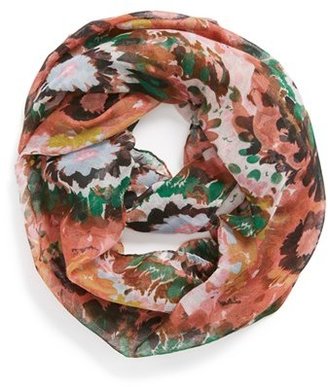 David & Young Floral Infinity Scarf (Juniors)