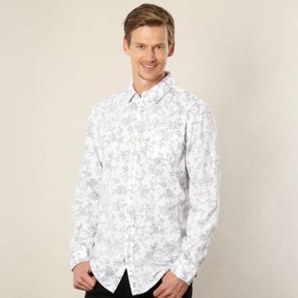 RJR.John Rocha Designer white 'Adrien' paisley shirt
