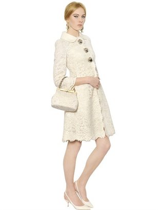 Dolce & Gabbana Cotton Lace Coat