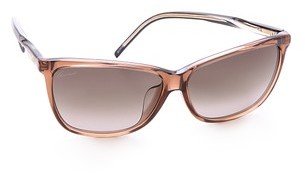 Gucci Special Fit Pointed Sunglasses