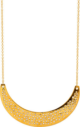 Gorjana Gold Shimmer Small Plate Bib Necklace