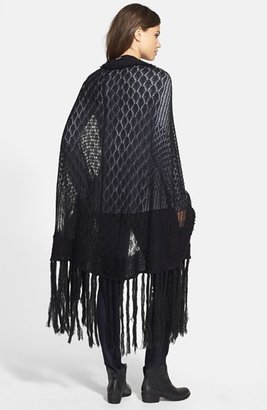 Wildfox Couture 'Garden' Fringed Shawl