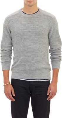 Theory Bead-Stitch Pullover Sweater
