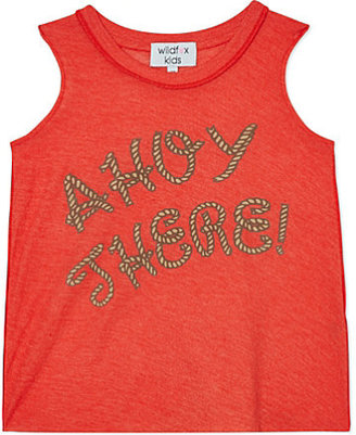 Wildfox Couture Ahoy There! sleeveless t-shirt 7-14 years
