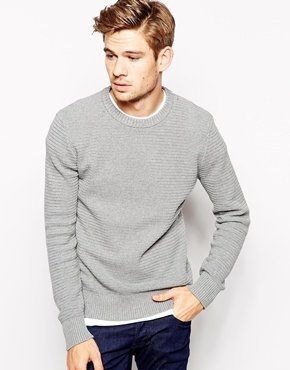 Esprit Textured Knitted Sweater