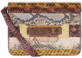 Sophie Hulme Mini Envelope Snake Bag