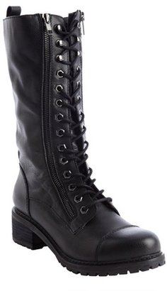 Kelsi Dagger black leather 'Wonder' combat boots
