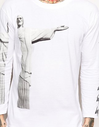 Hype 7 Wonders Christ The Redeemer Long Sleeve T-Shirt