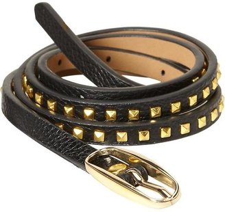 Old Navy Women's Faux-Leather Studded Skinny Belts