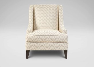 Ethan Allen Emerson Chair, Kasuri/Sand