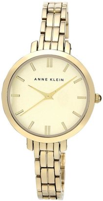 Anne Klein Gold-Tone Steel Bracelet Ladies Watch