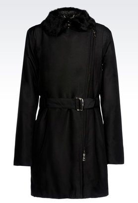 Emporio Armani Coats - Single-breasted coats