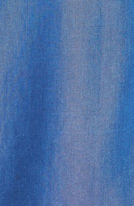 Halogen Long Sleeve Chambray Shirt (Regular & Petite)