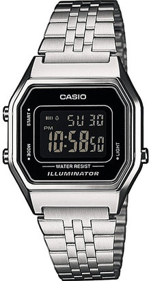 Casio LA680WEA1BEF silver-plated digital watch