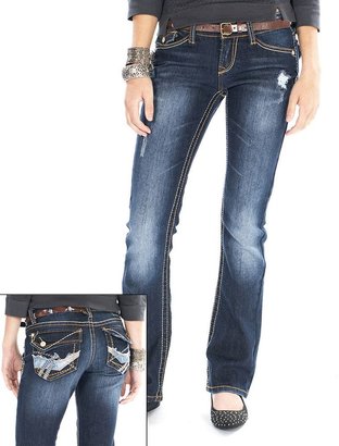 UNIONBAY charolette skinny bootcut jeans - juniors