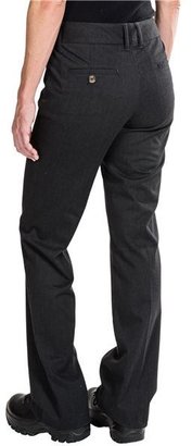 Dickies Heathered Twill Trouser Pants - Wide Straight Leg (For Women)