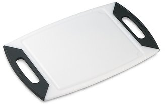 Oneida Colourgrip Charcoal Handle 20" Cutting Board In White/black