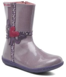 Agatha Ruiz De La Prada Kids's Mariella Zip-up Ankle Boots in Purple