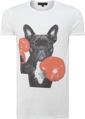 Dead Legacy Men's Boxing Dog Graphic Tee