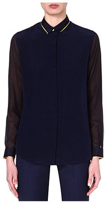 Paul Smith Black Contrast silk shirt