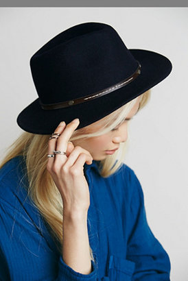 Free People Womens Ava Rancher Hat