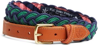 Brooks Brothers Kiel James Patrick BB#4 Braided Belt