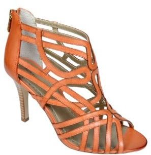 Adrienne Vittadini Gusty Leather Strappy Sandals