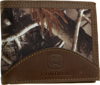John Deere Men's Passcase Wallet In Gift Box