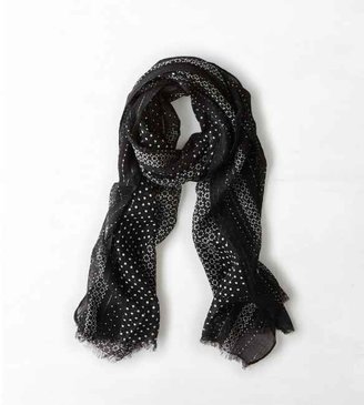 American Eagle Shimmery Printed Scarf