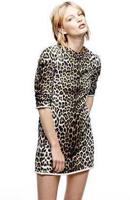 3.1 Phillip Lim Sculpted Leopard Print Dress