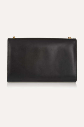 Saint Laurent Monogramme Leather Shoulder Bag - Black