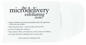 philosophy Microdelivery Exfoliating Cloths, 20 Count