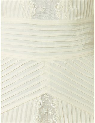 Temperley London Ivory Silk Deneuve Gown