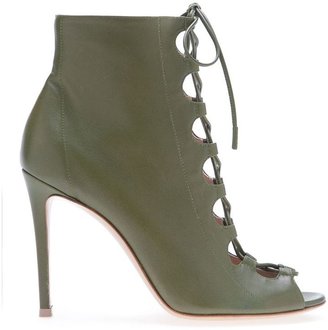 Gianvito Rossi lace-up bootie