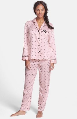 Betsey Johnson Satin Pajamas