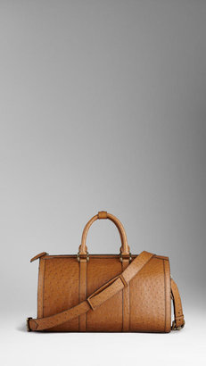 Burberry Ostrich Leather Holdall