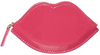 Lulu Guinness Pink patent coin purse