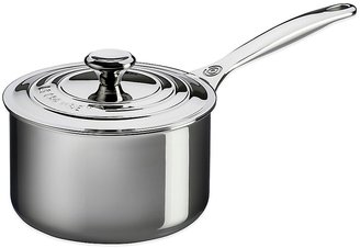 Le Creuset 2 Qt. Tri-Ply Stainless Steel Covered Saucepan
