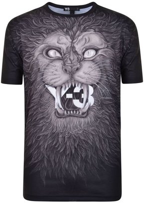 Y-3 Lion Face T Shirt