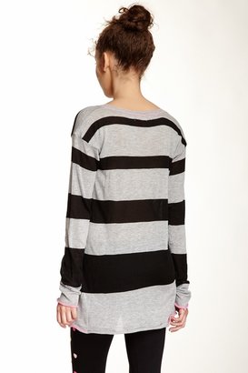 Poof Too Lightweight Rugby Stripe Sweater (Juniors)