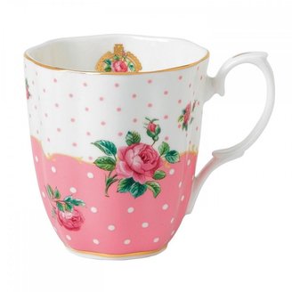 Royal Albert Cheeky pink vintage ceramic mug