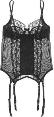 Elle Macpherson Intimates Committed Love stretch-lace and tulle basque