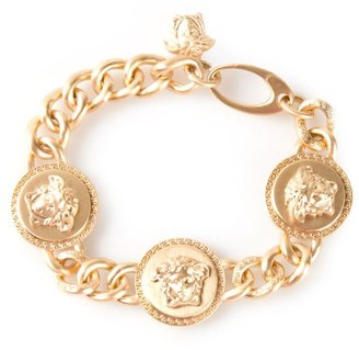 Versace Medusa link bracelet