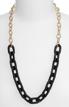 Nordstrom Two-Tone Link Long Necklace