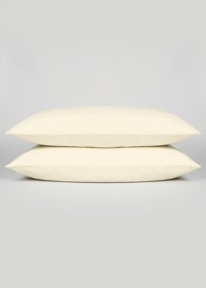 2 Pack Brushed Cotton Housewife Pillowcases