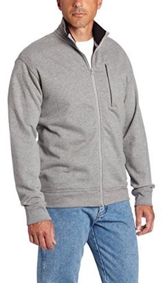 Wrangler Men's Riggs Workwear Full Zip Mock Collar Sweatshirt