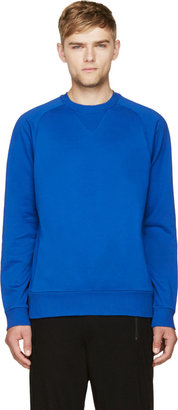 Y-3 Blue Crewneck Sweater