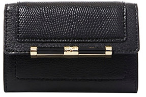Diane von Furstenberg 440 Flap Leather Card Case